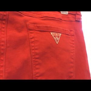 Original Guess Jeans-red vintage
